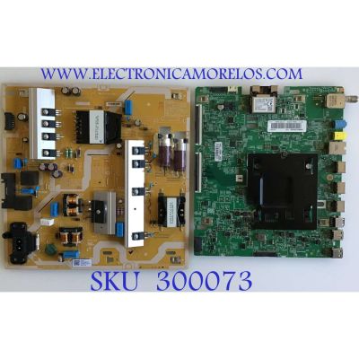 KIT DE TARJETAS PARA TV SAMSUNG / NUMERO DE PARTE MAIN BN94-12802B / BN41-02635A / BN97-13980B / BN9412802B / NUMERO DE PARTE FUENTE BN4400932B / L55E6_NSM / BN44-00932B / PANEL CY-NN055HGLV2H / MODELO UN55NU710D / UN55NU710DFXZA FA01